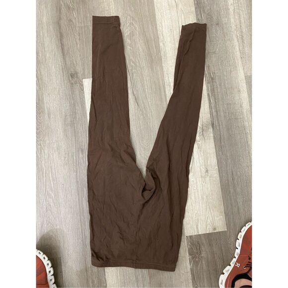American Apparel Brown & Black Leggings, Size Medium - Picture 5 of 12